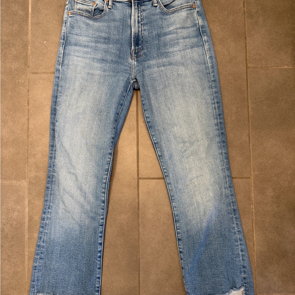 MOTHER High Rise Women Jeans - Light Blue